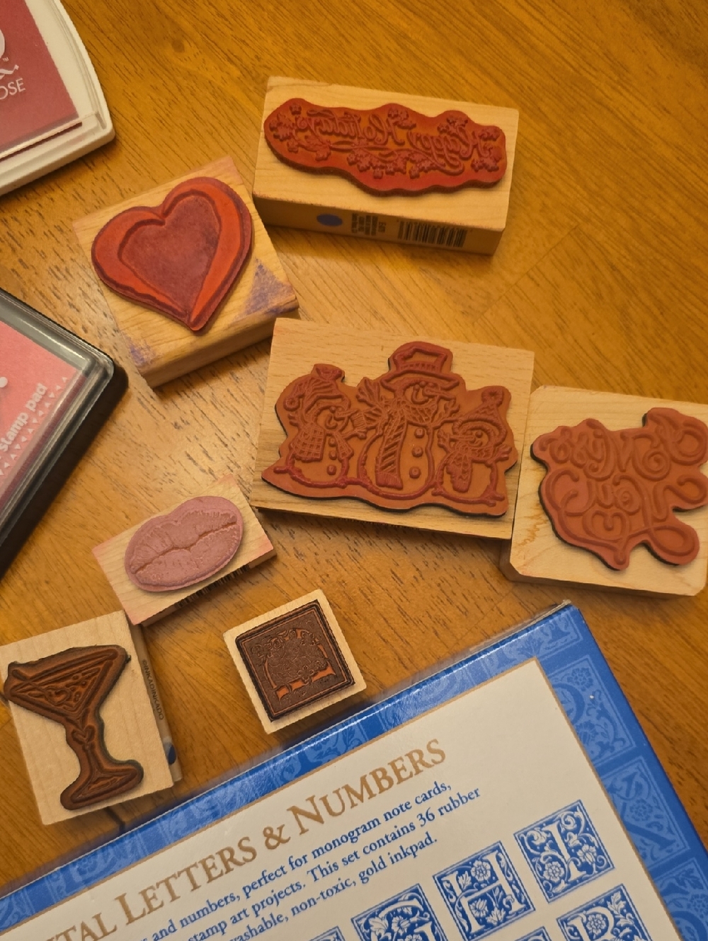 Assorted Rubber Stamps & Letters Set - Picture 5 of 5